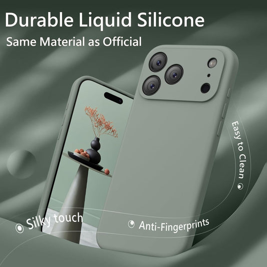 Premium Silicone Phone Case with Integrated Camera Button