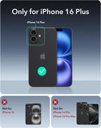 Camera Control & Magnetic Phone Case for 16 Plus