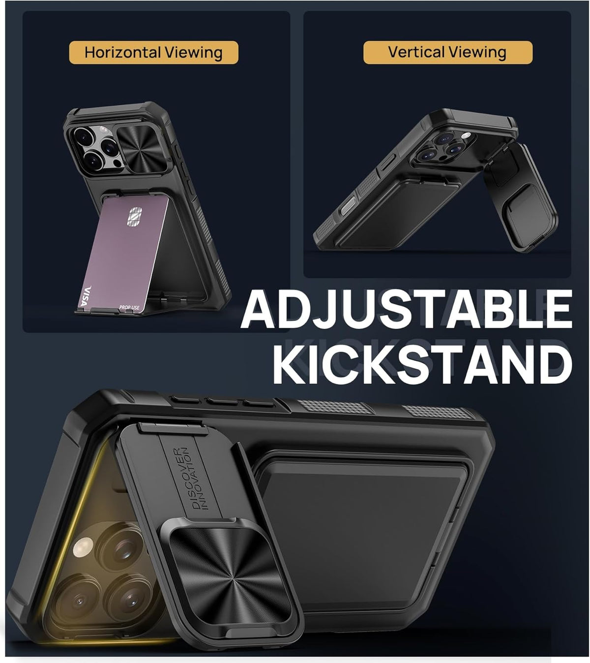 Wallet Phone Case for 16 Pro Max