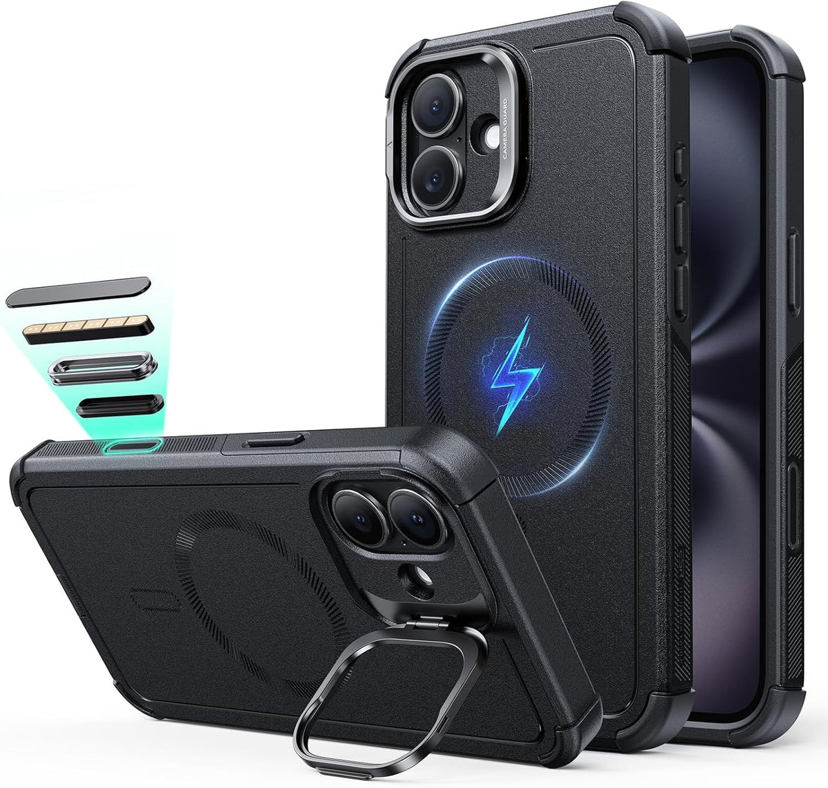 Camera Control & Magnetic Phone Case for 16 Plus
