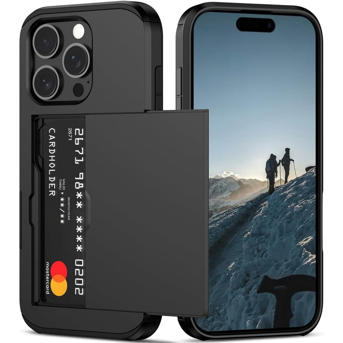 Card Slot Phone Case for 16 Pro